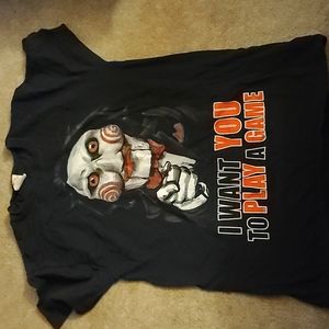 Jigsaw billy the puppet shirt medium